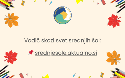 Vodič skozi svet srednjih šol